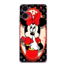 Чехол Disney Mouse Motorola MOTO G24 Power (PREMIUMPrint) (Минни Маус ЛВ)