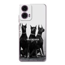 Чохол ДОБЕРМАН  для Motorola MOTO G24 Power – Три добермана