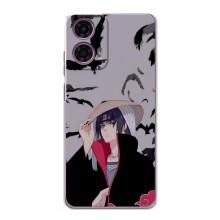 Чохол Ітачи Учіха для Моторола Мото Джи24 Павер (AlphaPrint) – Ітачі Ворони