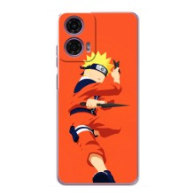 Чехлы с принтом Наруто на Motorola MOTO G24 Power (Силуэт Наруто)