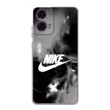 Чехол для Motorola MOTO G24 Power - с принтом Найк (AlphaPrint) (Лого Найк)