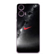 Чехол для Motorola MOTO G24 Power - с принтом Найк (AlphaPrint) (Найк красный)