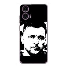 Чохол для Motorola MOTO G24 Power (AlphaPrint - с принтом Зеленського)