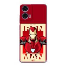 Чохол Супергерой Залізна Людина на Motorola MOTO G24 Power – Iron man