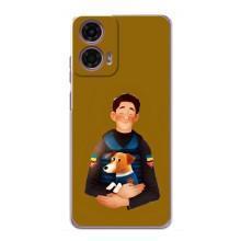 Чехол с принтом для Motorola MOTO G24 Power – ЗСУ Патрон