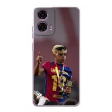 Чехол с футболистом Ламин Ямаль Motorola MOTO G24 Power