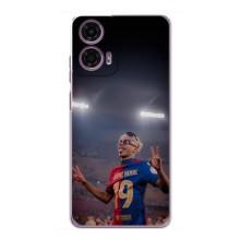 Чехол с футболистом Ламин Ямаль Motorola MOTO G24 Power (Ямаль на стадионе)