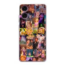 Чехол Рапунцель для Motorola MOTO G24 Power (Рапунцель коллаж)