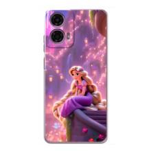 Чехол Рапунцель для Motorola MOTO G24 Power (Рапунцель в замке)