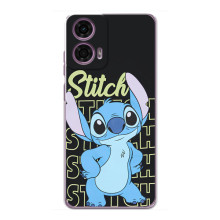 Чехол с принтом Стич на Motorola MOTO G24 Power (Stitch 626)