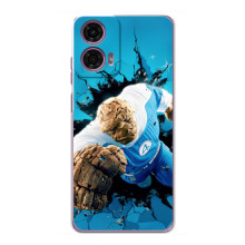 Чехол с принтом Фантастическая четверка для Motorola MOTO G24 Power – Существо