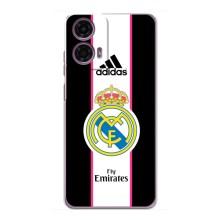 ФК Реал Мадрид чехлы для Motorola MOTO G24 Power (AlphaPrint) (лого Real Madrid)