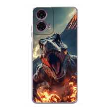 Чехол с картинкой «Хищники» для Motorola MOTO G24 Power – Динозавр