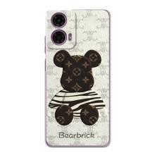 Крутые Чехлы Луи Виттон для Motorola MOTO G24 Power (AlphaPrint) (Медведь LV)