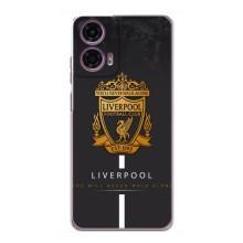 Силиконовые Чехлы принт Футбол на Motorola MOTO G24 Power – Liverpool