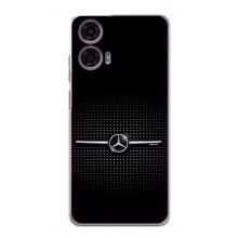 Силиконовый бампер с картинкой машины на Motorola MOTO G24 Power – Mercedes