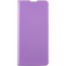 Шкіряний чохол книжка GETMAN Elegant (PU) для Motorola Moto G24 / G04 / E14 (Бузковий)