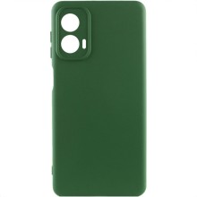 Чохол Silicone Cover Lakshmi Full Camera (AA) для Motorola Moto G24 (Зелений)