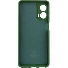 Чехол Silicone Cover Lakshmi Full Camera (AA) для Motorola Moto G24 – Зеленый