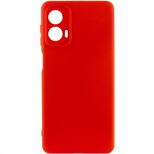 Чехол Silicone Cover Lakshmi Full Camera (AA) для Motorola Moto G24 – Красный