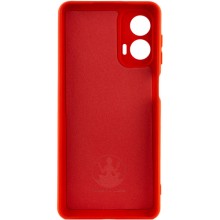 Чохол Silicone Cover Lakshmi Full Camera (AA) для Motorola Moto G24 – Червоний