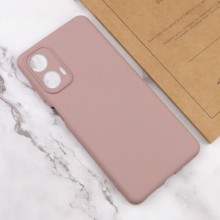 Чехол Silicone Cover Lakshmi Full Camera (AA) для Motorola Moto G24 – Розовый