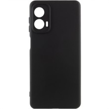 Чехол Silicone Cover Lakshmi Full Camera (AA) для Motorola Moto G24 – Черный