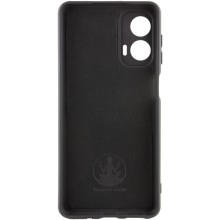 Чехол Silicone Cover Lakshmi Full Camera (AA) для Motorola Moto G24 – Черный