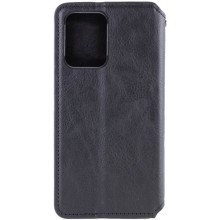 Кожаный чехол книжка GETMAN Cubic (PU) для Motorola Moto G24 / G04 / E14 – Черный