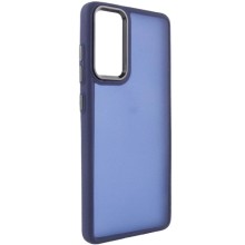 Чехол TPU+PC Lyon Frosted для Motorola Moto G24 / G04 / E14 (Navy Blue)