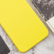 Чехол Silicone Cover Lakshmi Full Camera (AA) для Motorola Moto G24 – Желтый