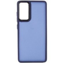 Чехол TPU+PC Lyon Frosted для Motorola Moto G24 / G04 / E14 – Темно-синий