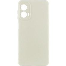 Чохол Silicone Cover Lakshmi Full Camera (AA) для Motorola Moto G24 – Білий