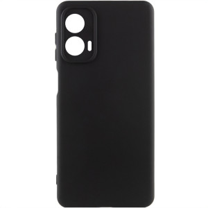 Чехол Silicone Cover Ummi Lakshmi Full Camera (AA) для Motorola Moto G24 – Черный
