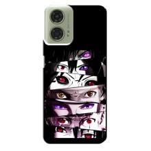 Чохли Персонажі Аніме Наруто для Motorola MOTO G24 (AlphaPrint) – Очі Anime