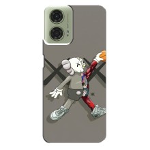 Чехлы для Motorola MOTO G24 - Bearbrick Louis Vuitton (PREMIUMPrint) (Беарбрик Джордан)