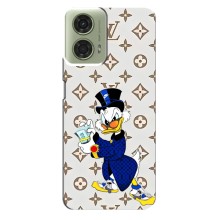 Чехлы для Motorola MOTO G24 - Скрудж МакДак Louis Vuitton (PREMIUMPrint) (Макдак на стиле)