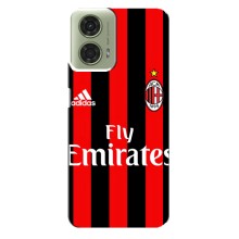 Чехлы для Motorola MOTO G24 (VPrint) - Футбольные клубы (Milan)