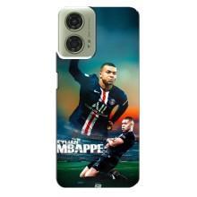Чехол (TPU) с Футболистом на Motorola MOTO G24 – MBAPPE