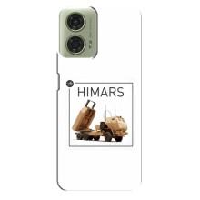 Чехлы на военную тематику для Motorola MOTO G24 – HIMARS