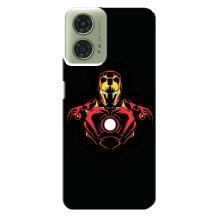 Чохли з героями Марвел Motorola MOTO G24 (VPrint) – Залізна людина