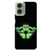 Чохли з героями Марвел Motorola MOTO G24 (VPrint) – Зелений Халк