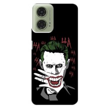 Чехлы с картинкой Джокера на Motorola MOTO G24 – Hahaha