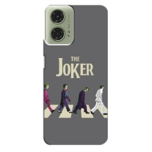 Чехлы с картинкой Джокера на Motorola MOTO G24 (The Joker)