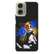 Чехлы с картинкой собаки Патрон для Motorola MOTO G24 (AlphaPrint) (Патрон собачка)