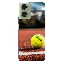 Чехлы с принтом Спортивная тематика для Motorola MOTO G24 (Теннисный корт)