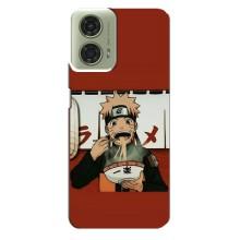 Чехлы с тематикой АНИМЕ для МОТО Джи 24 (VPrint) – Наруто с лапшой