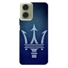 Чохли з тематикою "Круті машини" на Motorola MOTO G24 – Лого Maserati