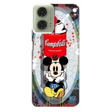 Чехол Disney Mouse Motorola MOTO G24 (PREMIUMPrint) (Американский Маус)