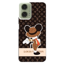 Чехол Disney Mouse Motorola MOTO G24 (PREMIUMPrint) (Микки Джексон)
